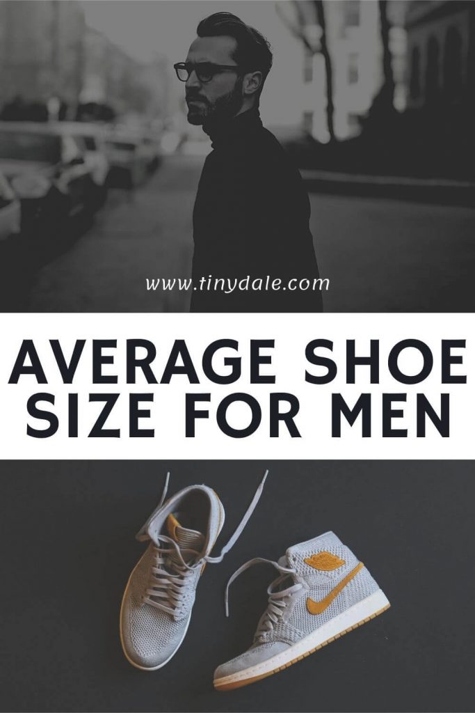 Average shoe size for men