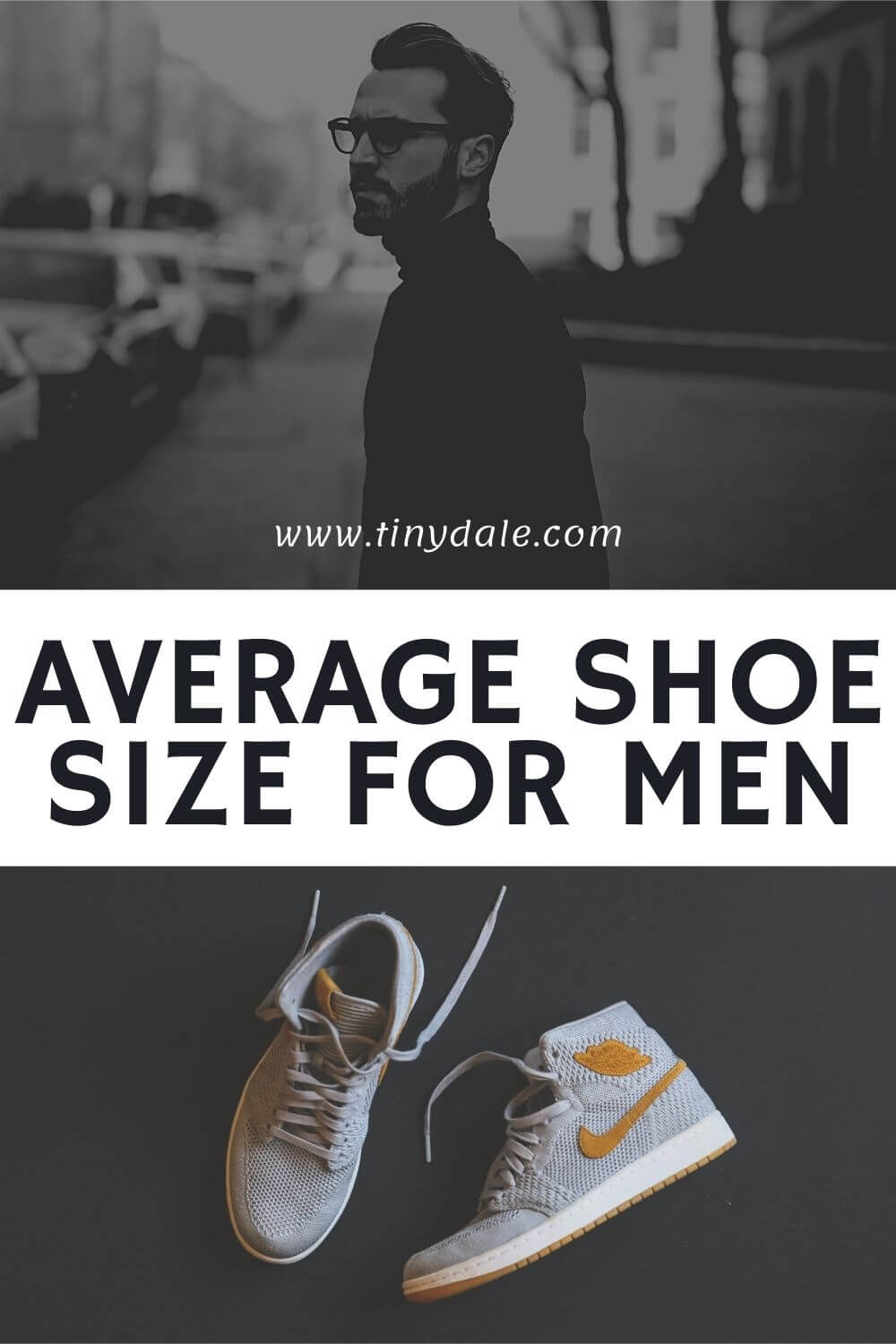 Average shoe size for men