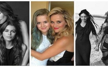 Celebrity Mother daughter