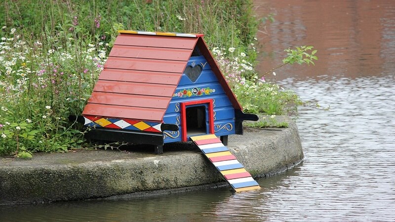 cardboard house