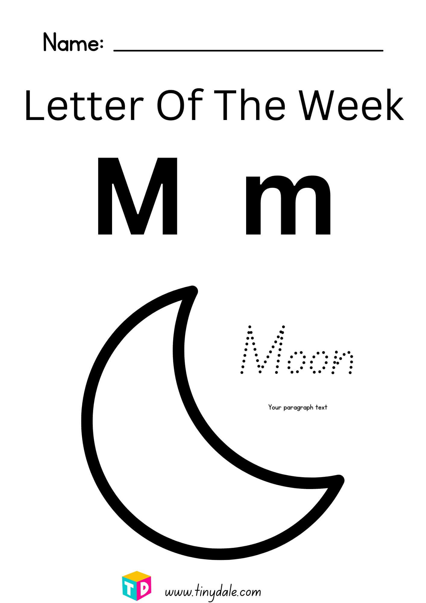 Letter Of The Week M