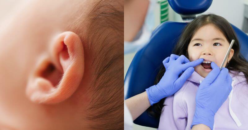 baby ear infection vs teething