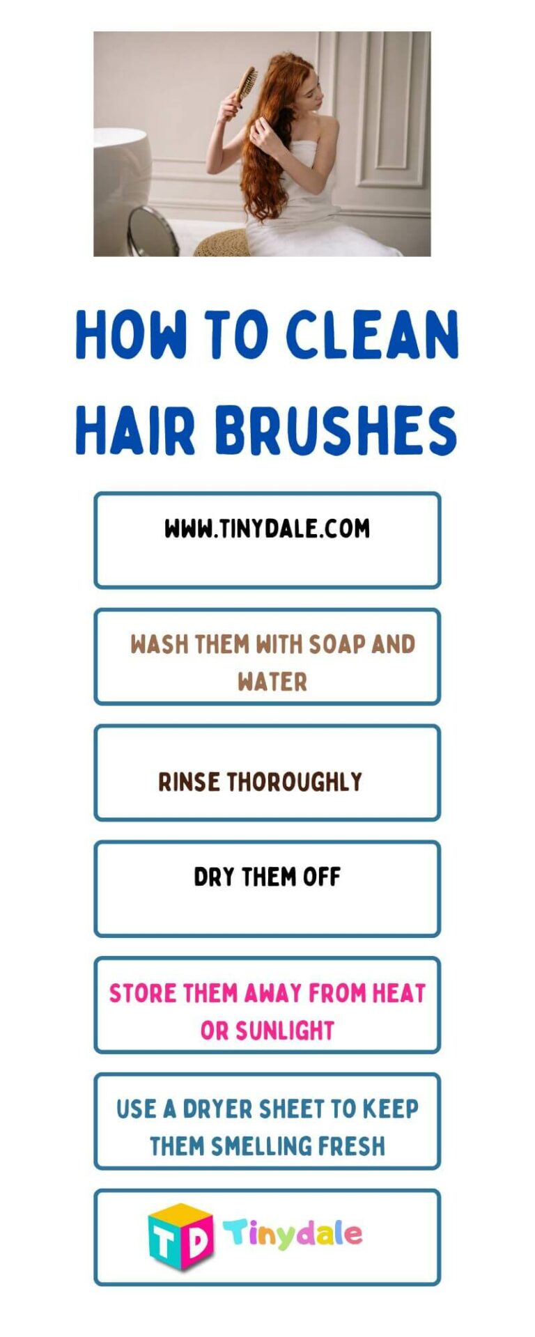 How To Clean Hair Brushes In 5 Easy Steps