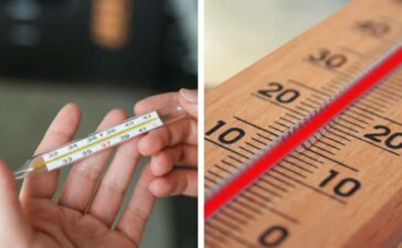 how to clean a thermometer