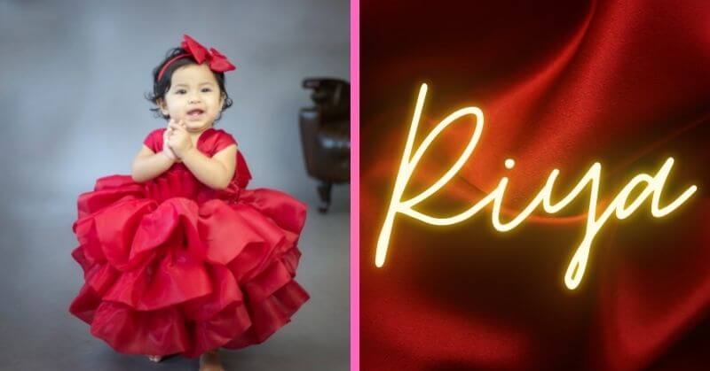 Riya name meaning