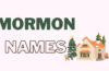 Mormon names