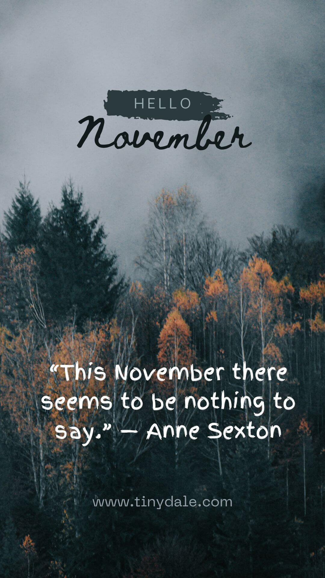November quotes images 