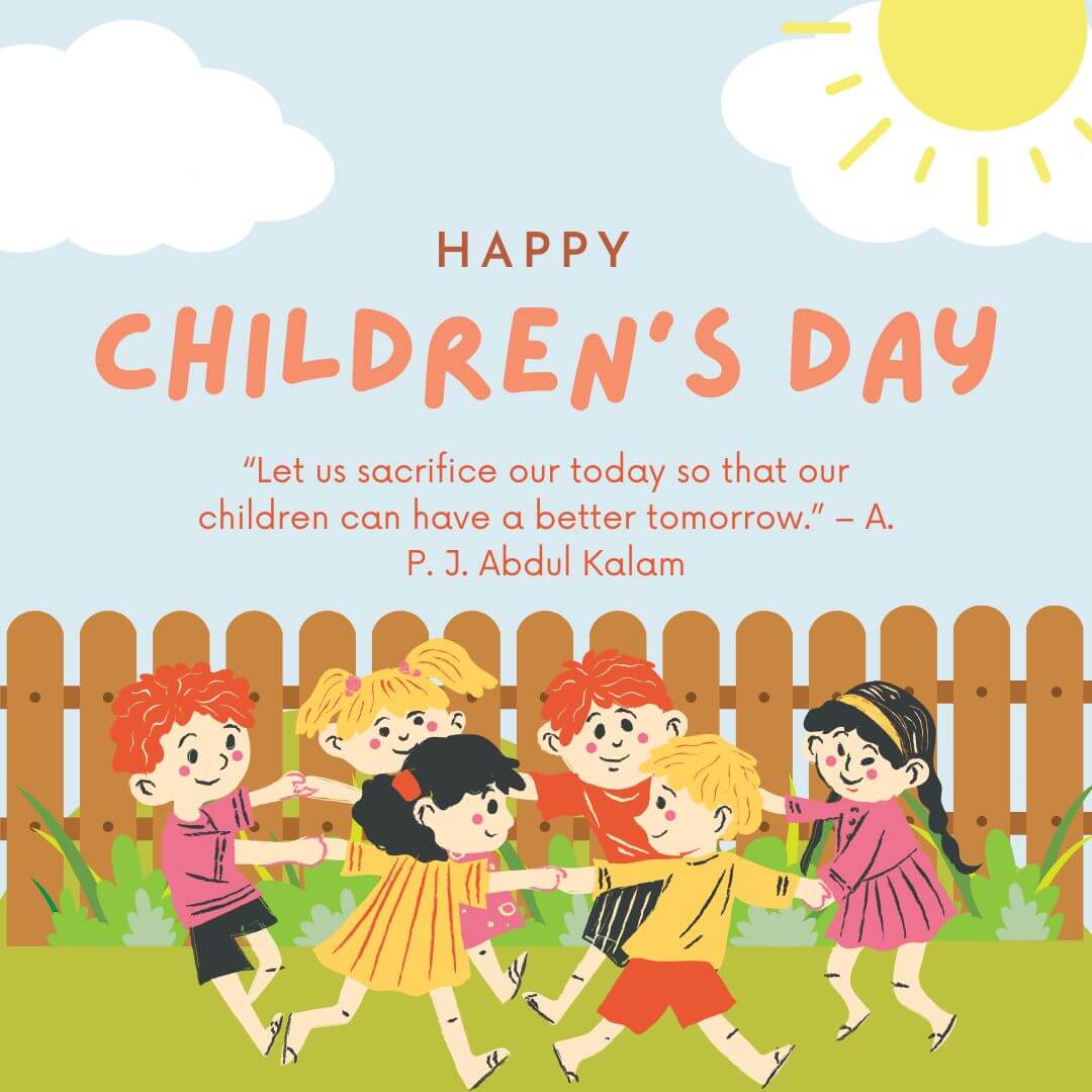 childrens day poster template