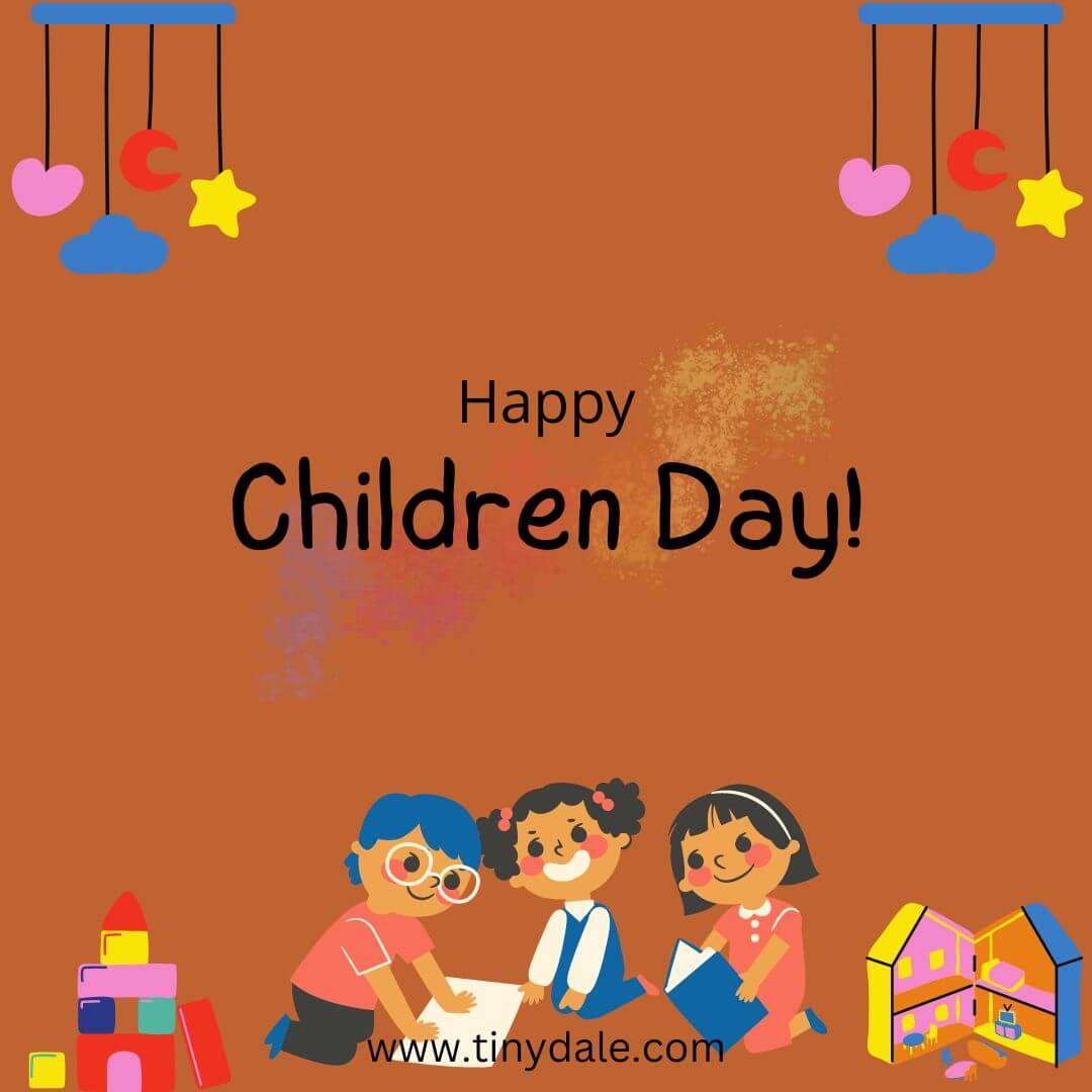 creative childrens day poster