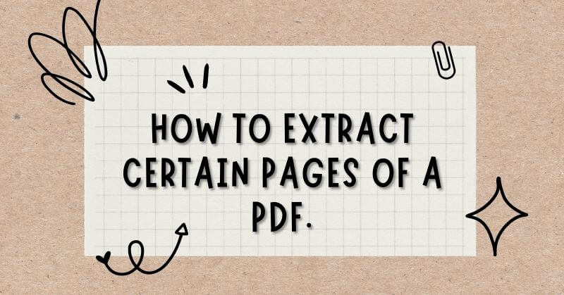 Pages Of A PDF