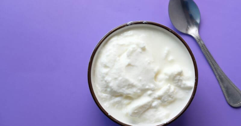 sour cream or yogurt
