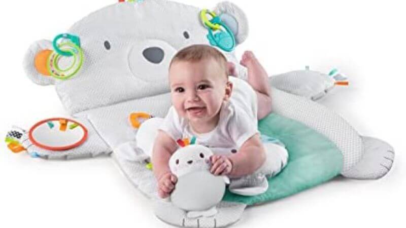 tummy time play mat