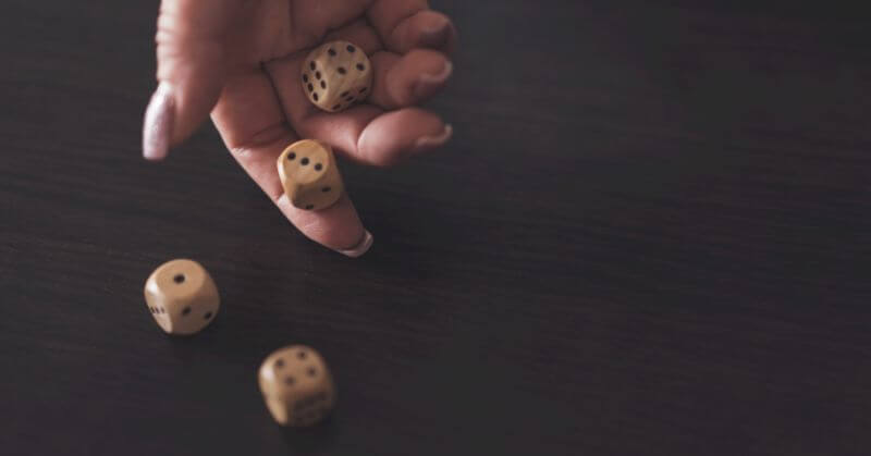 Wooden dice