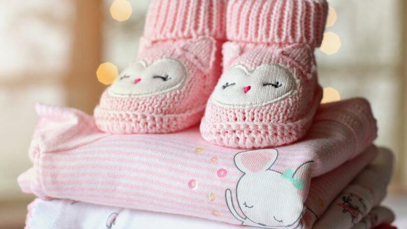 newborn pink shoes