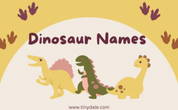 Dinosaur names