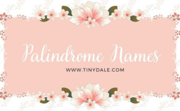 Palindrome Names