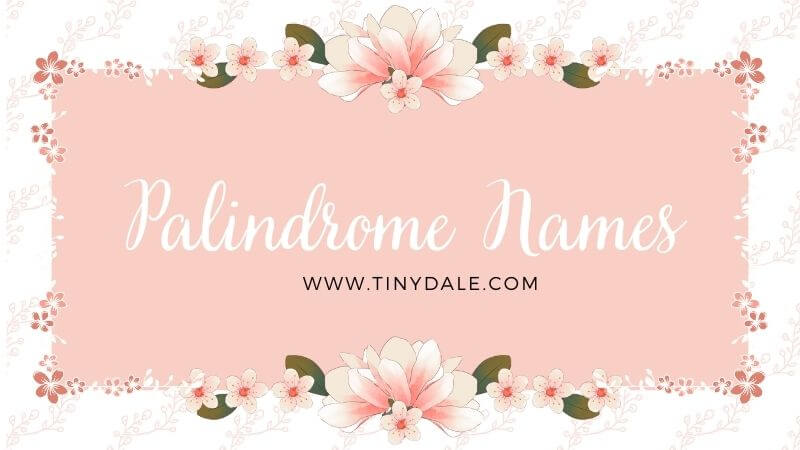 Palindrome Names