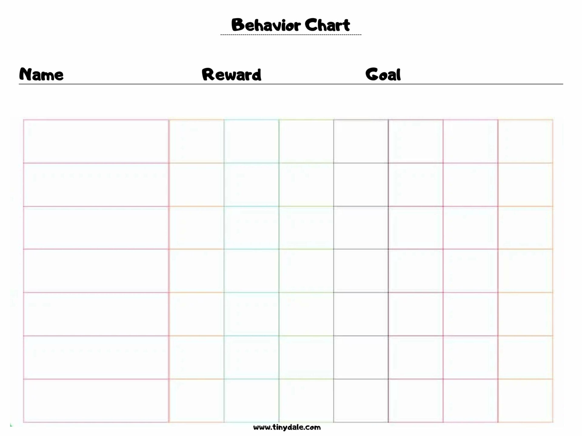 All About Behavior Chart For Children! (Free Printable Inside)