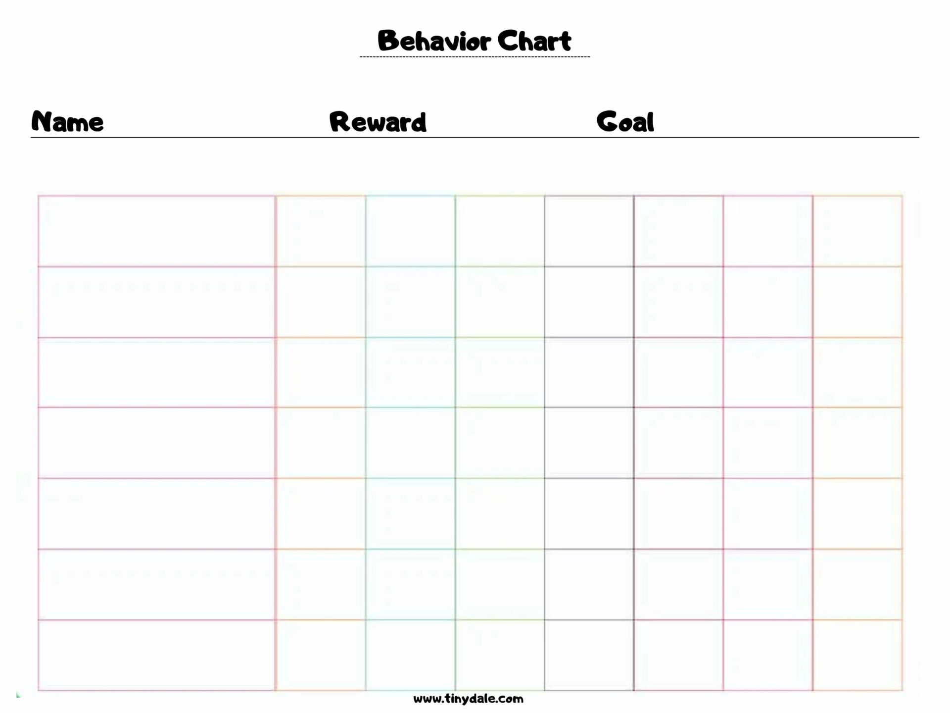 Behavior Chart