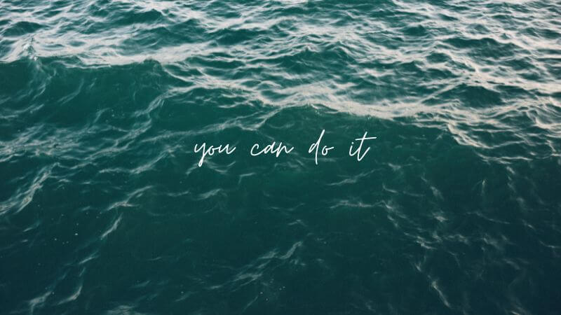 You can do it