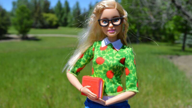 Barbie Doll with specs