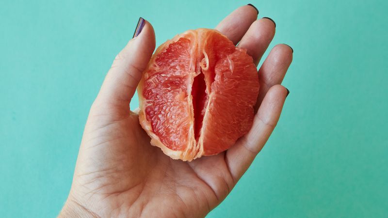 Grapefruit in hand