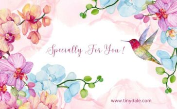 Specially for you
