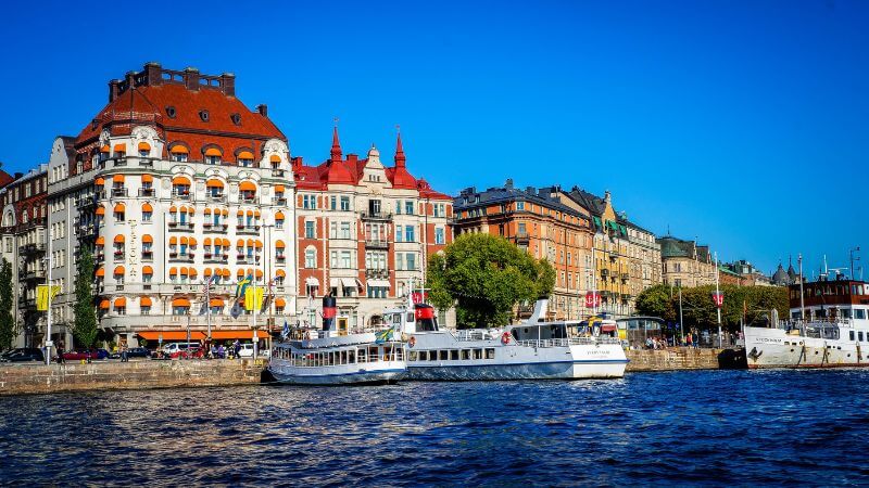 Sweden lake view