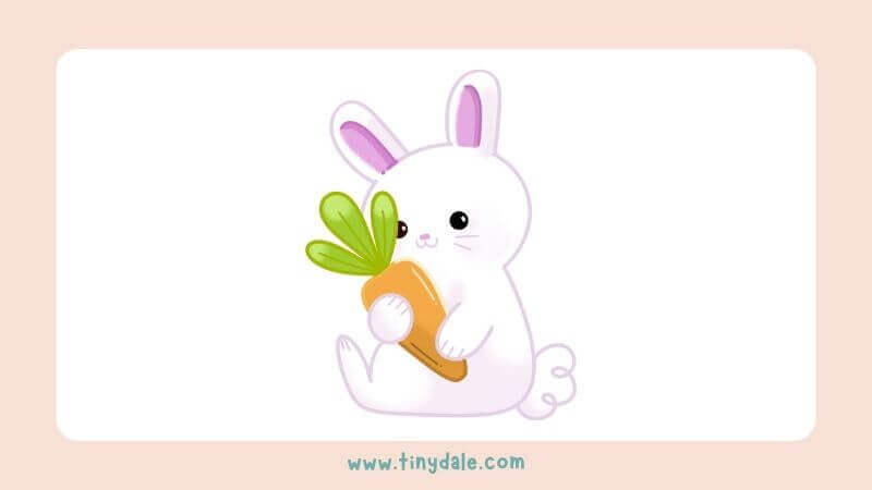 bunny with carrot