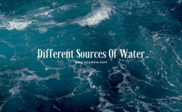 Different sources of water