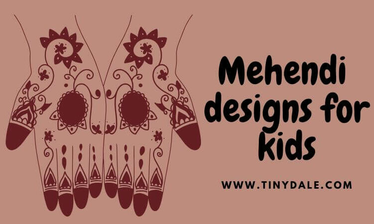 mehndi designs for kids