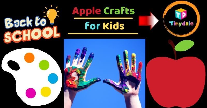 Apple Crafts for Kids - tinydale