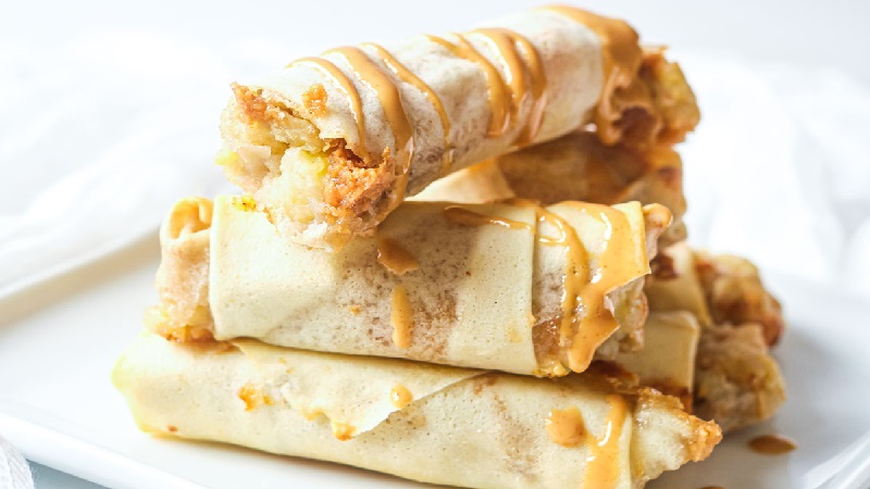 Banana Spring Roll - Fried Banana Recipes by Tinydale