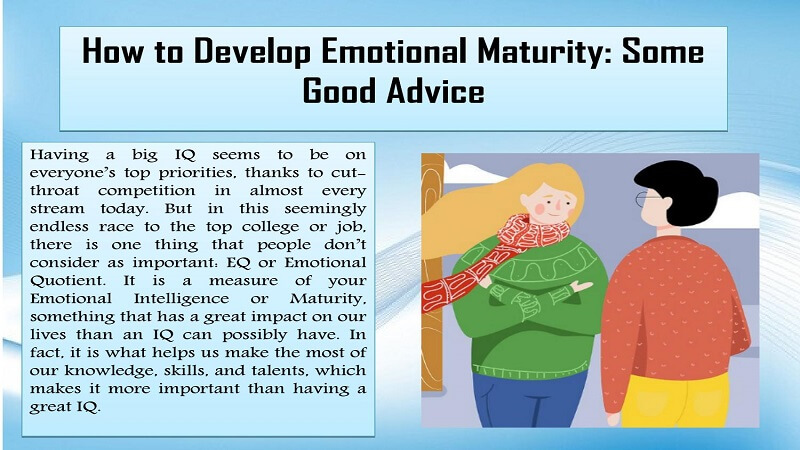 Emotional Maturity