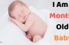 I Am 3 Months Old Baby