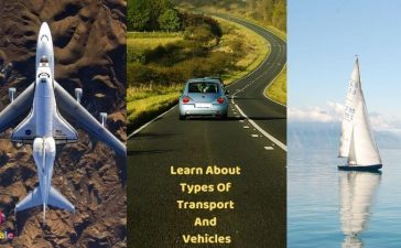 Learn About Types Of Transport And Vehicles