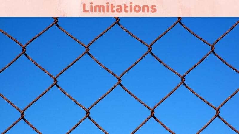 limitations or cons