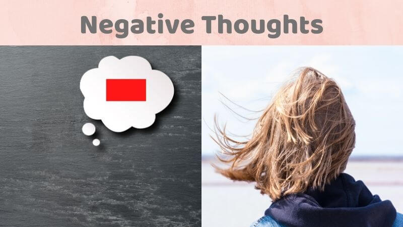 Negative thoughts as anxiety