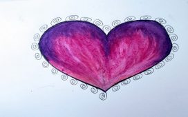 Pink heart