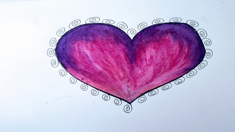 Pink heart