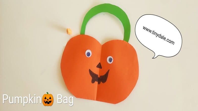 Pumpkin bag- pumpkin craft
