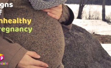 Signs of unhealthy pregnancy
