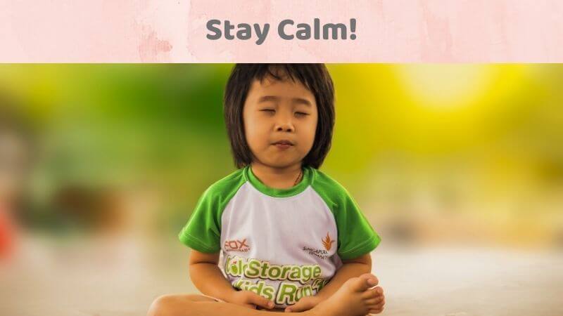 Calm to deal anxiety