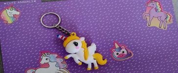 Unicorn keychain