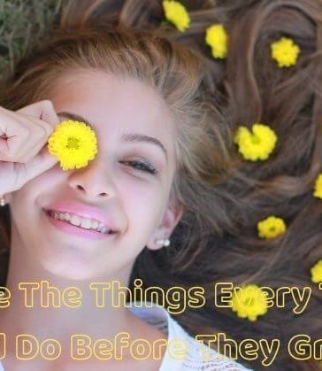 Teenagers bucket list before they grow old