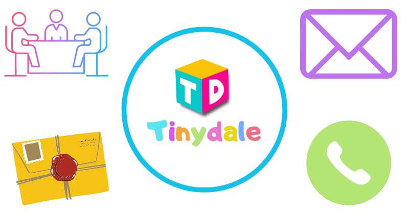 contact us at tinydale