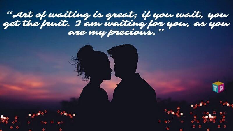 love waiting quotes