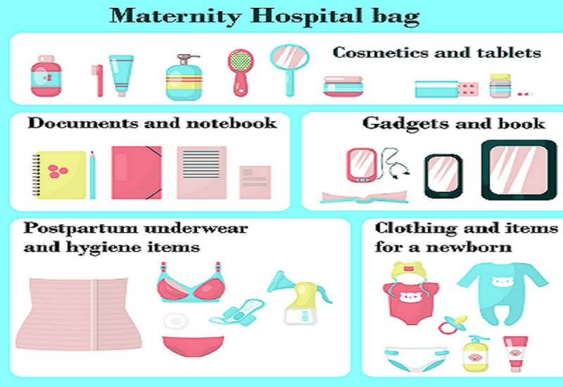 Hospital Bag complete checklist