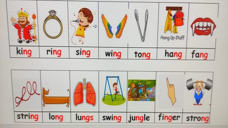 ng words with pictures