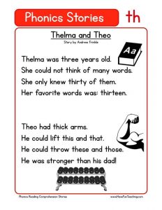 th phonics stories